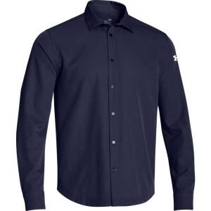 Under armour button outlet down long sleeve